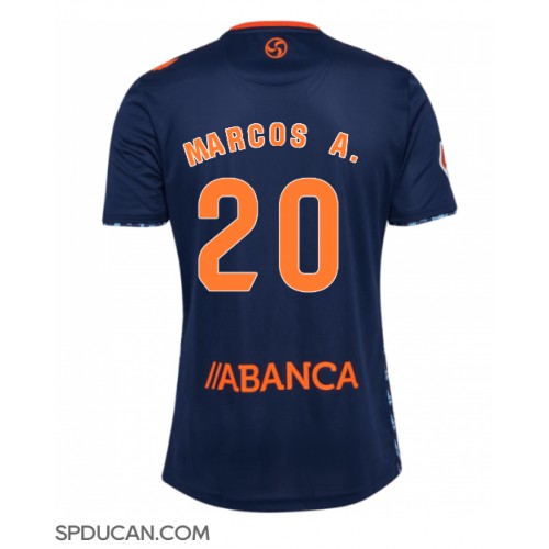 Muški Nogometni Dres Celta Vigo Marcos Alonso #20 Gostujuci 2024-25 Kratak Rukav